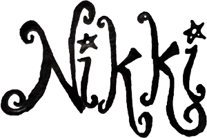 Nikki handwritten signature v2 smaller version
